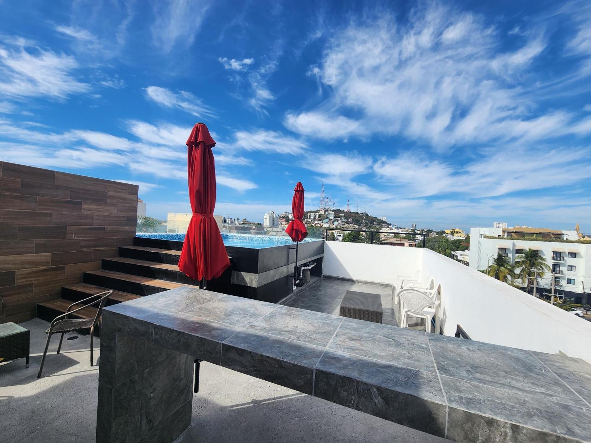 Апартаменты Dpto Playa Centro Malecon Plza Machado¡Promocion! Масатлан Экстерьер фото